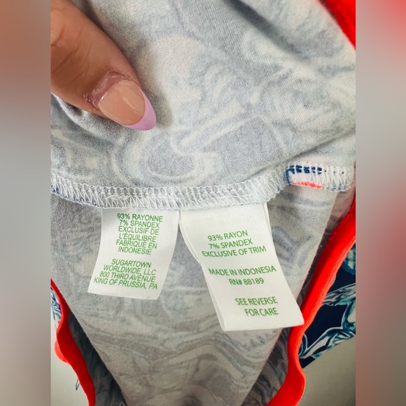 ‼️FINAL SALE MUST GO‼️🩷✨LILY PULITZER WOMEN’S LUXLETIC ELEPHANT HOODIE✨🩷 - Picture 5 of 10